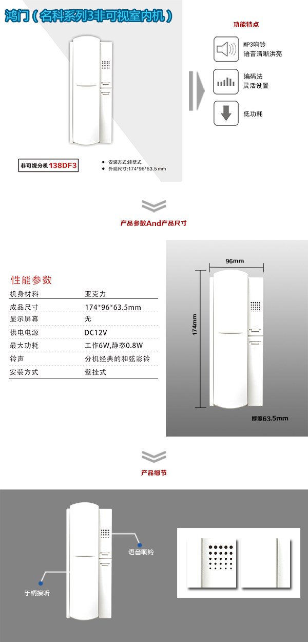 卢氏县非可视室内分机